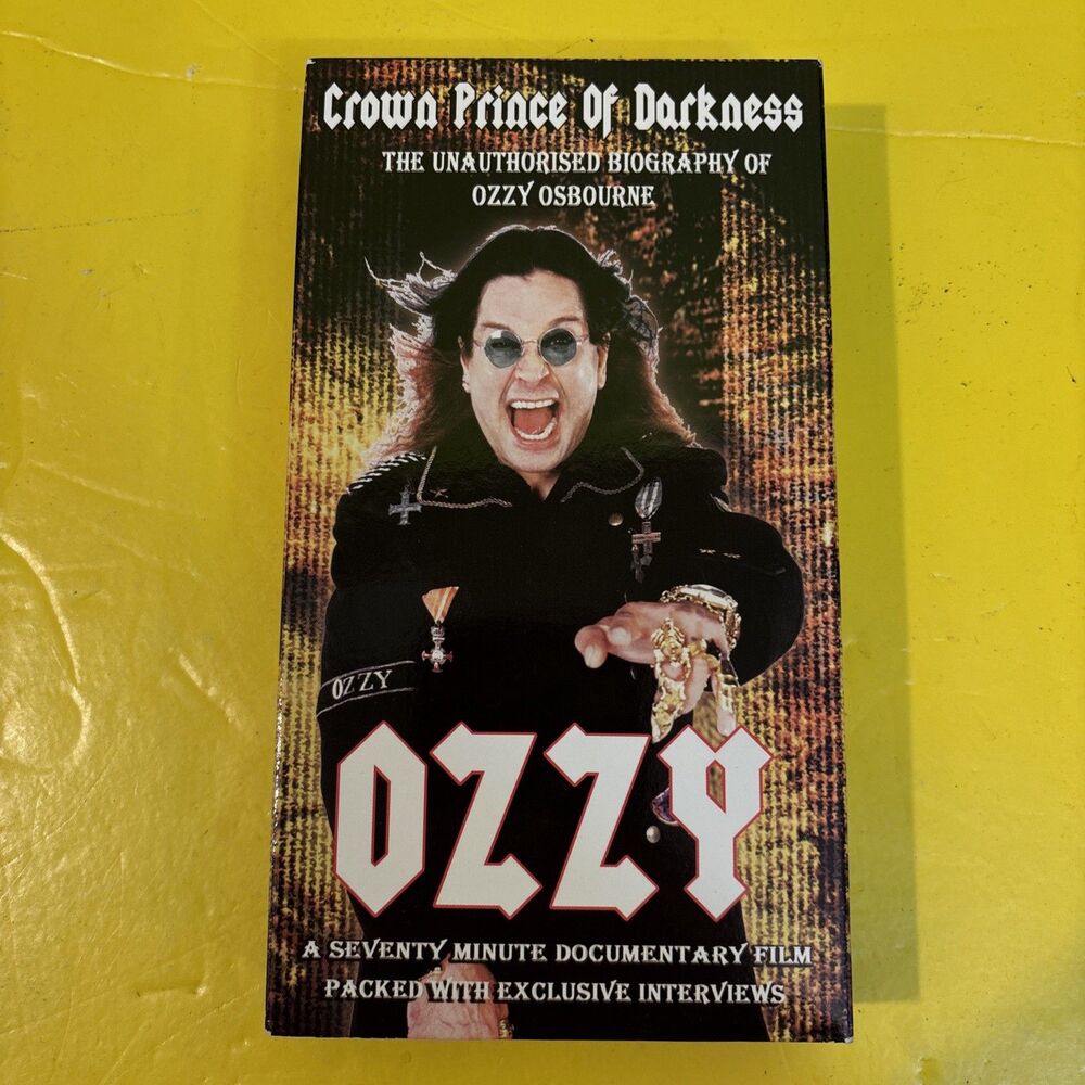 Ozzy Osbourne - Crown Prince of Darkness (VHS, 2002)